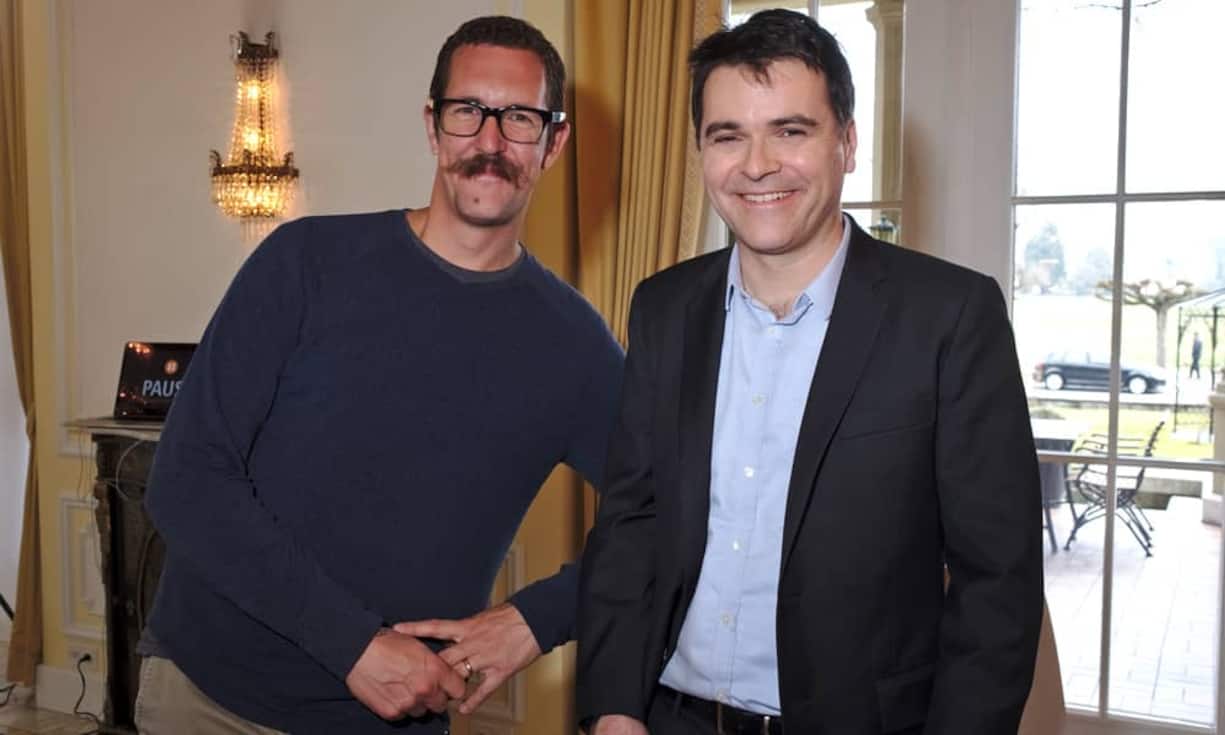 Ben Hammersley, Principal, Hammersley Futures, Referent;
Cyril Bouquet, Strategie-Professor IMD, Referent (v.l.n.r.)