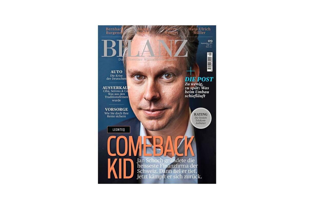 Comeback Kid Leonteq Bilanz Cover