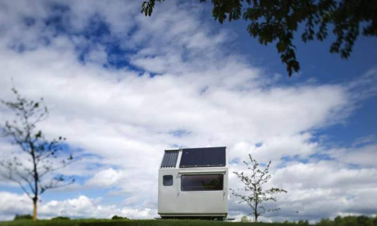 Renzo Pianos Prototyp ist eine real gewordene Utopie. Dank Energie aus Solarpaneelen, Regenwassertank und Komposttoilette ist das Haus nicht nur preiswert sondern auch ökologisch nachhaltig.