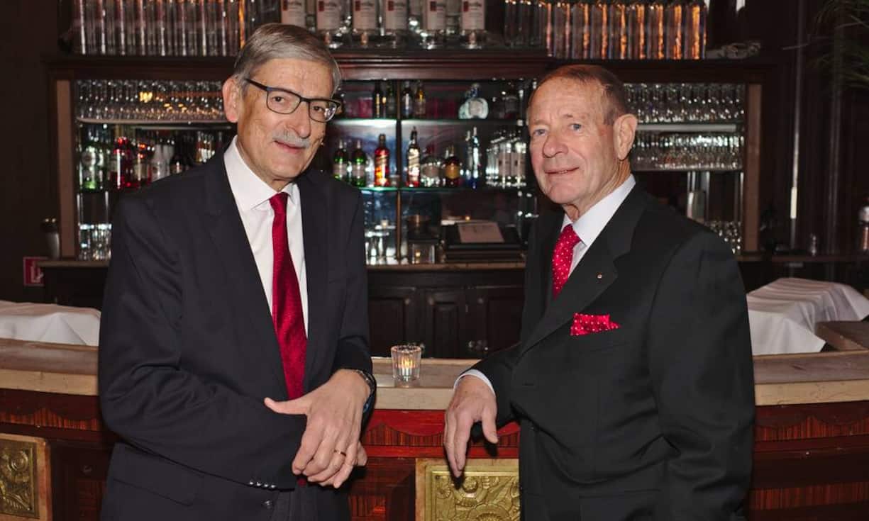 Beat Husi, alt Staatsschreiber Kanton Zürich; Christian Huber, alt Regierungsrat Kanton Zürich