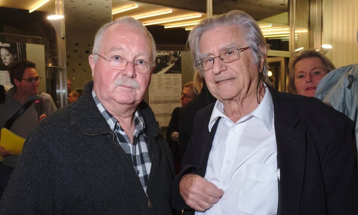 Bruno Kammerer, Initiant des «Filmpodium»;
Franz Schumacher, alt Kantons- und Gemeinderat