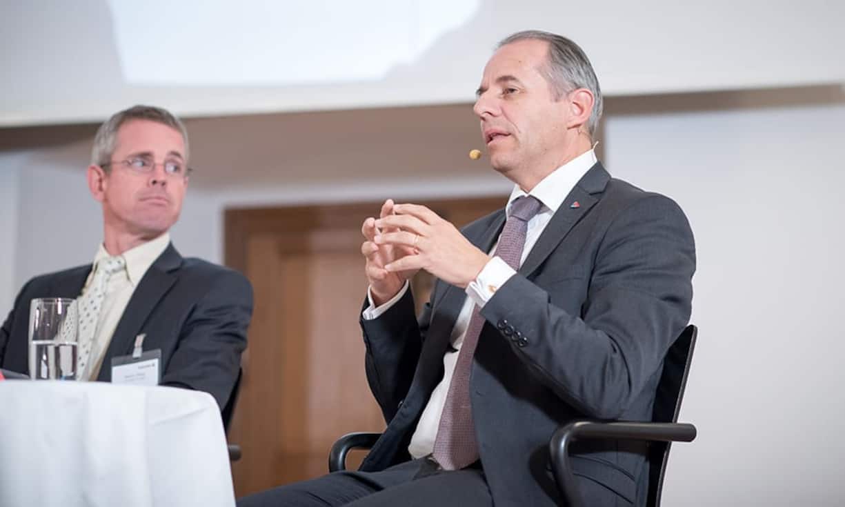 Impressionen von der Podiumsdiskussion «Rendez-vous Helvetia»