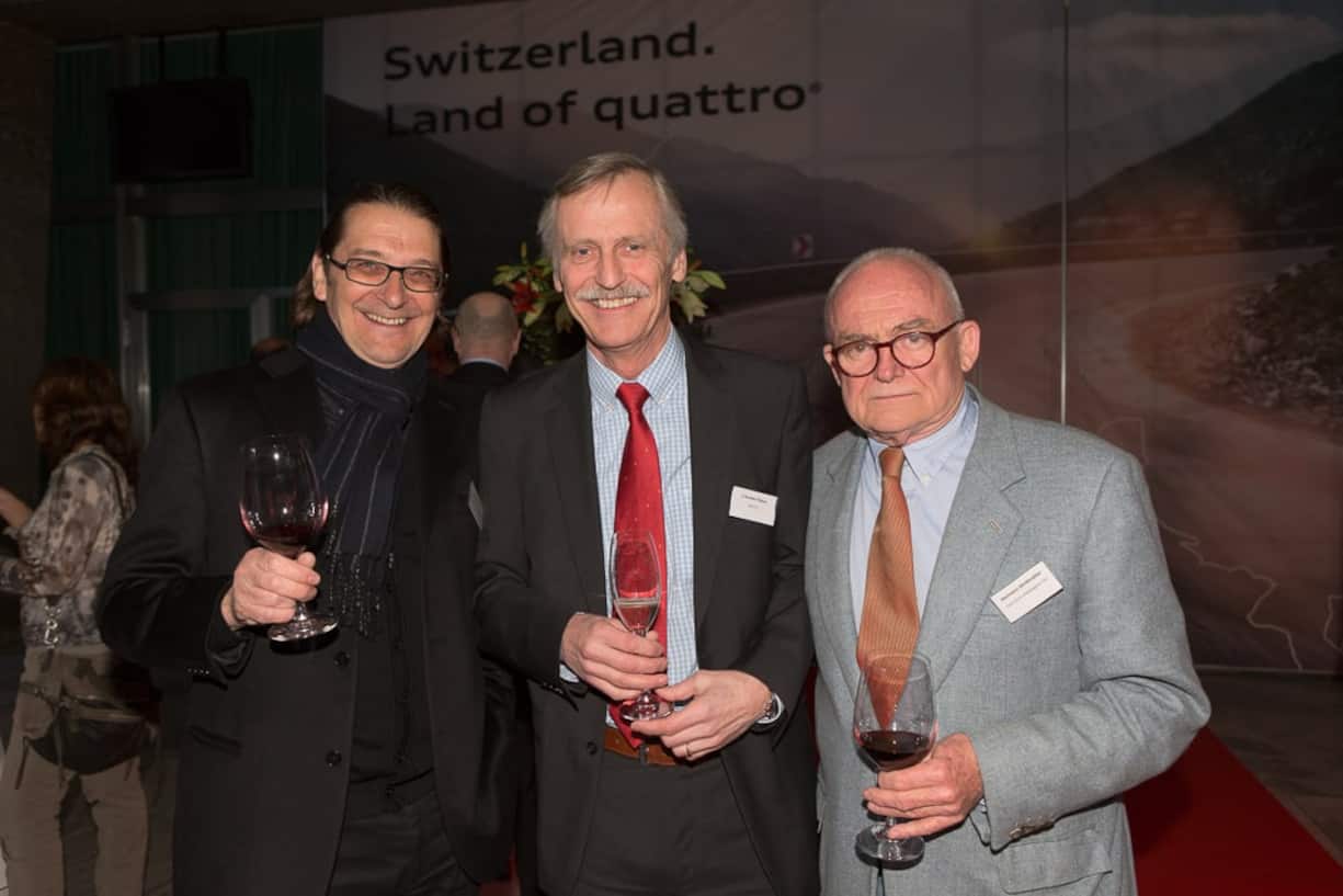 Steffen Knuchel, Bureau18 Steffen Knuchel GmbH; C. Karsten Peters, Ifolor AG; Hermann Strittmatter, GGK Zürich Werbeagentur AG