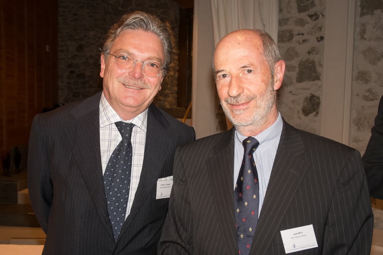 Sandro V. Gianella, Chairman & CEO, Knight Gianella & Partners AG; Jost Wirz, Ehrenpräsident, Witz Partner Holding
