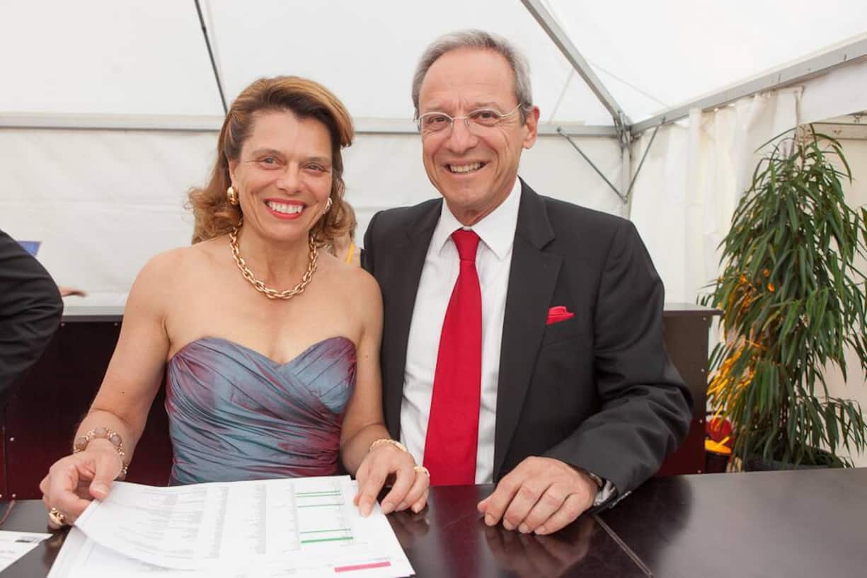 Franziska von Weissenfluh, Geschäftsleiterin der Fondation Reinhardt von Graffenried; Albert P.  Stäheli, CEO NZZ Management AG