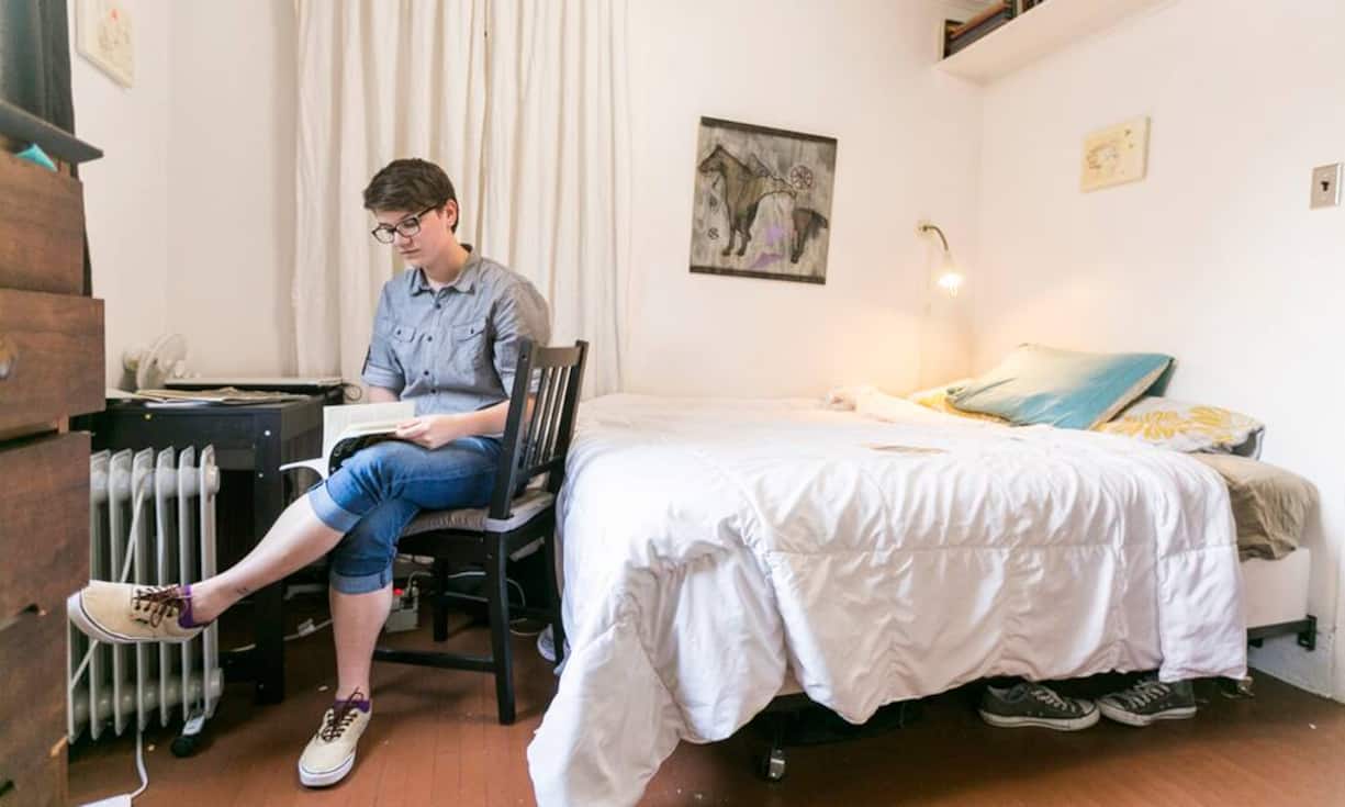 Ein Airbnb-Zimmer in den USA