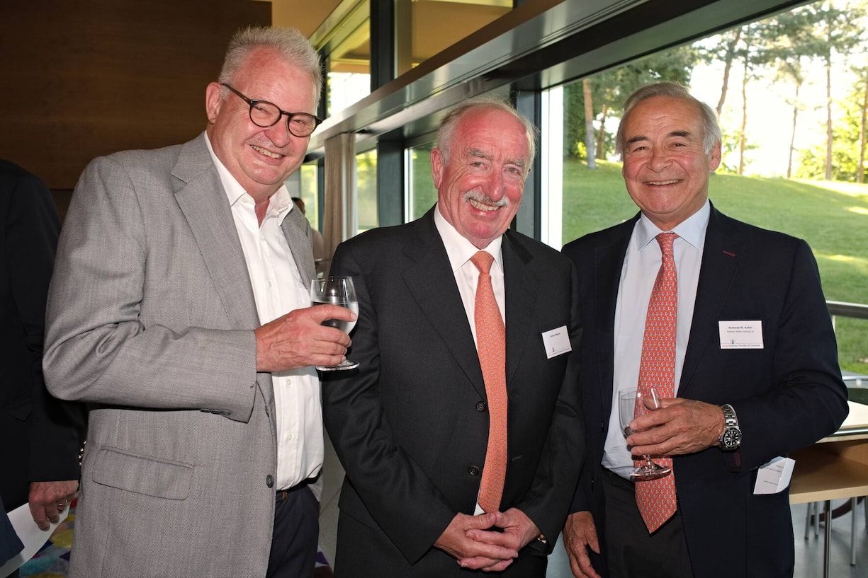 Walter H. Anderau, graubündenVIVA;Armin Meyer, Amcor Ltd.;Andreas W. Keller, Diethelm Keller Holding Ltd.
