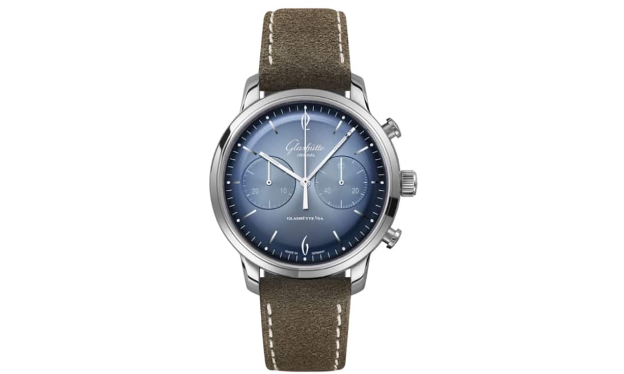 Die neue Sixties (Automatik 39 mm, Chronograph 42 mm).