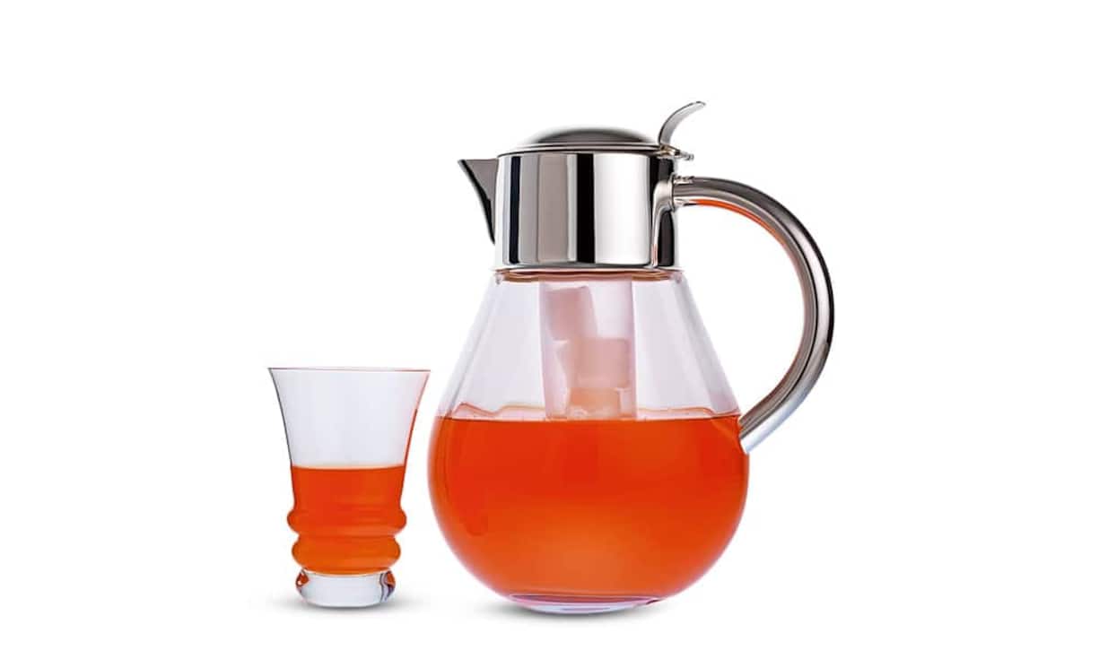 Silbern: Eiskaraffe «Estival» von Ercuis, 2,65 Liter, Ausguss versilbert.
Arte Dona. 408 Franken