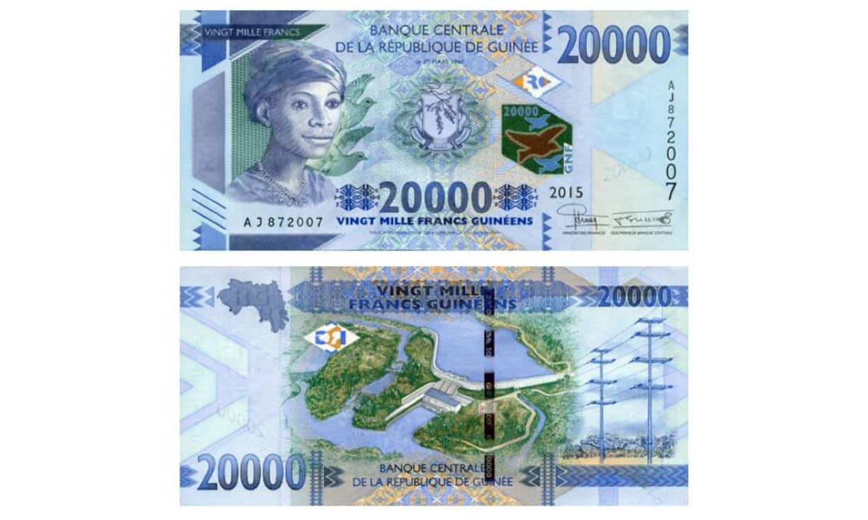 ... die jüngste Schöpfung aus Guinea, ...