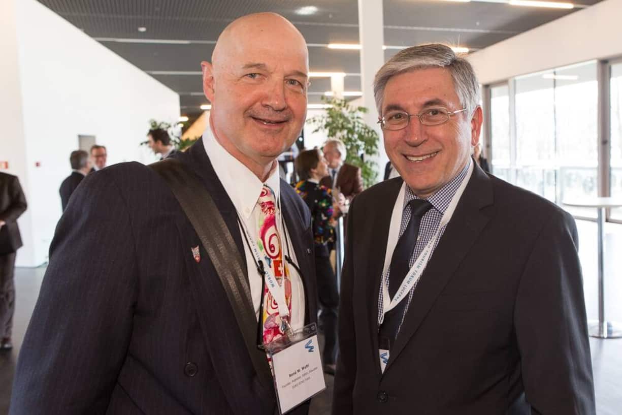 René W. Welti, Founder, Publisher, Editor, Educator, EURO ECHO Trails; Marco Hartmann, Director, University of Applied Sciences, Institute for Tourism and Leisure