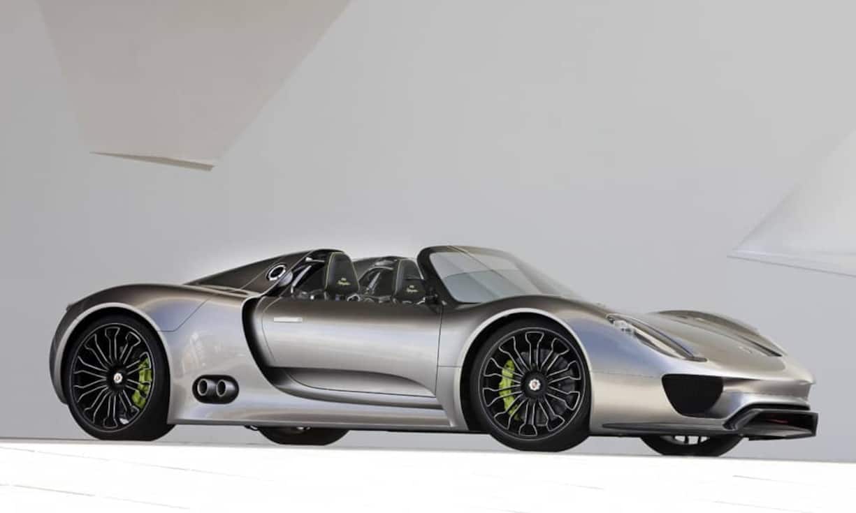 2010 Porsche 918 Spyder Concept Car.Porsche