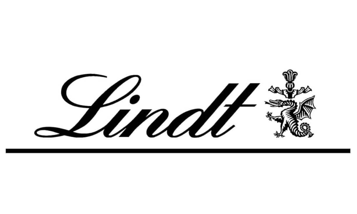 Neben dem eleganten Schriftzug des Schokoladenherstellers findet sich ein Drache. Die Herkunft lässt sich aus dem althochdeutschen Begriff Lindwurm, der einen ungezügelten Drachen bezeichnet, ableiten.