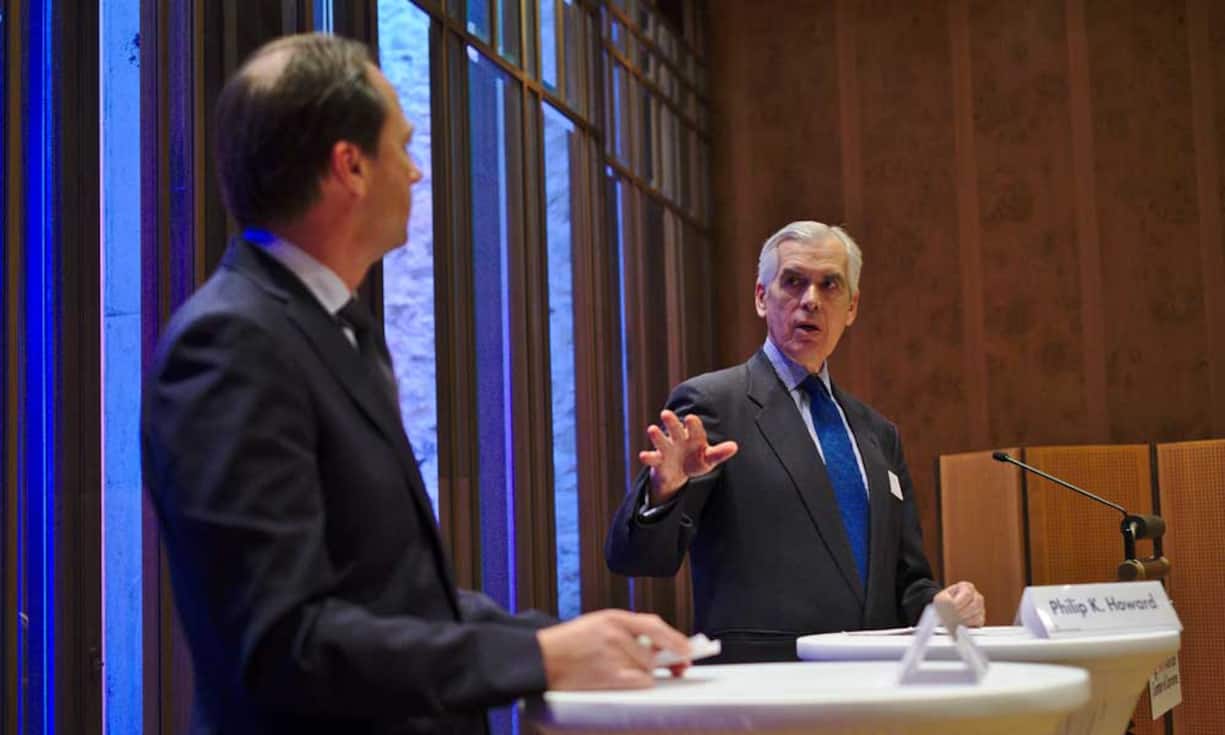 Dirk Schütz, Chefredaktor, BILANZ
Philip K. Howard, Senior Counsel, Covington & Burling LLP