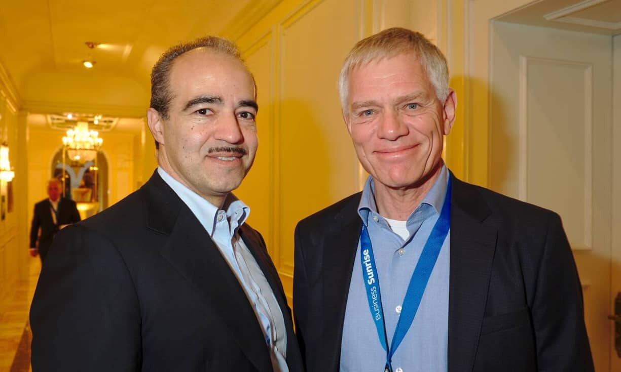 Francesco Fernandez, CEO, Avaloq Evolution AG;
Markus Gröninger, CEO, B-Source SA