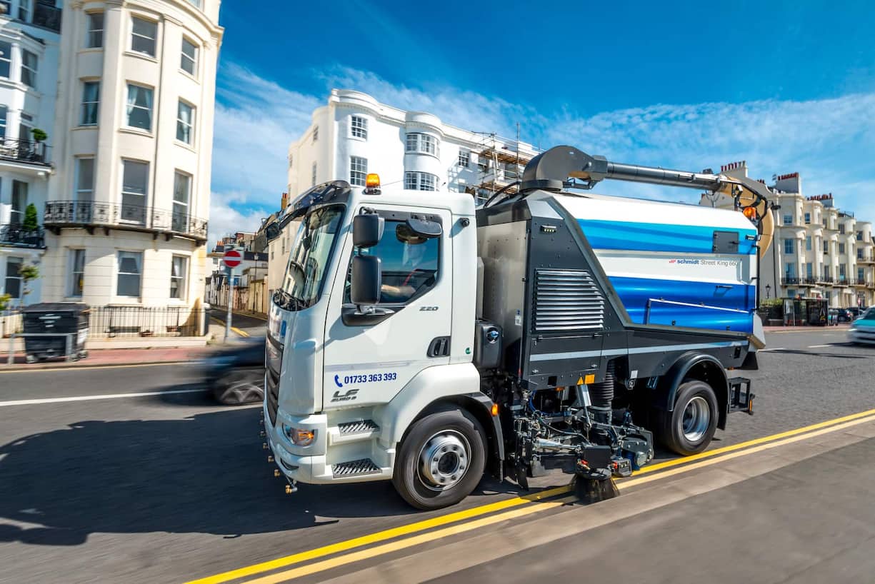 Aebi Schmidt Saeuberungsmaschine