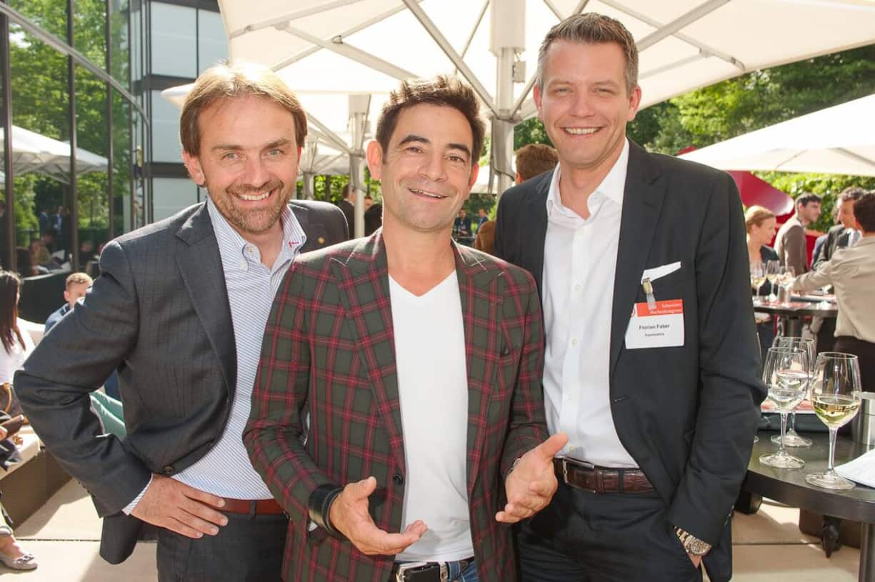 Christian Gartmann, gartmann.biz; Schoscho Rufener, rufener events; Florian Faber, Expomobilia.