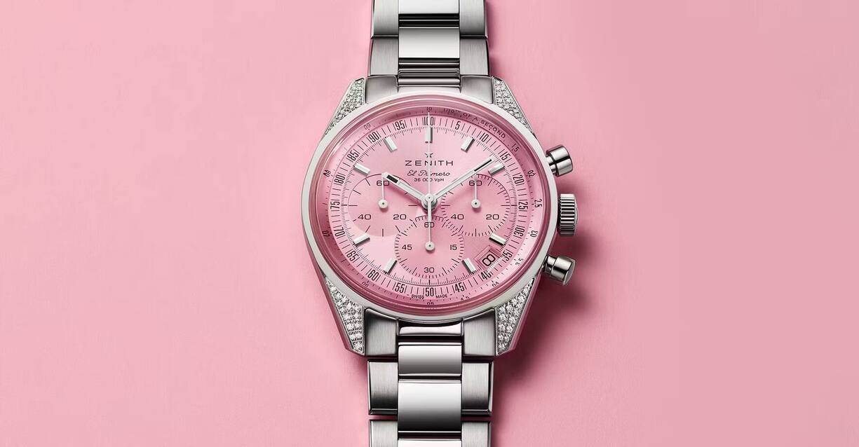 Zenith Chronomaster Original Pink 8818 Franken Second Hand