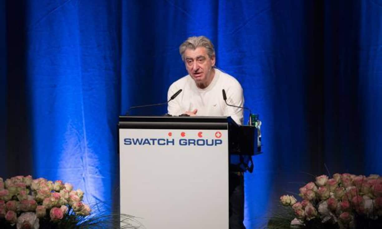 Platz 17: Nick Hayek - CEO von Swatch
Swatch-Chef Hayek hat im Jahr 2016 Vergütungen von insgesamt 6,13 Millionen Franken erhalten. Das sind rund 700'000 Franken weniger als noch im Vorjahr. Dabei betrug der Basislohn von Hayek unverändert 1,5 Millionen Franken. Der Rest der Vergütung setzt sich aus Boni, Aktienoptionen sowie Pensionsleistungen und weiteren Sozialleistungen zusammen.