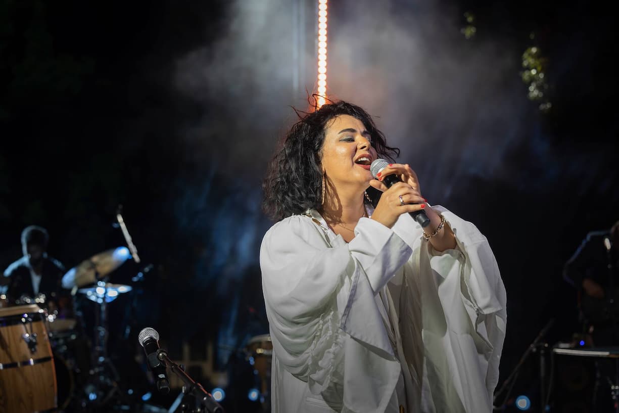 Die ägyptische Musikerin Dina El Wedidi war Protegée des brasilianischen Meisters Gilberto Gil.