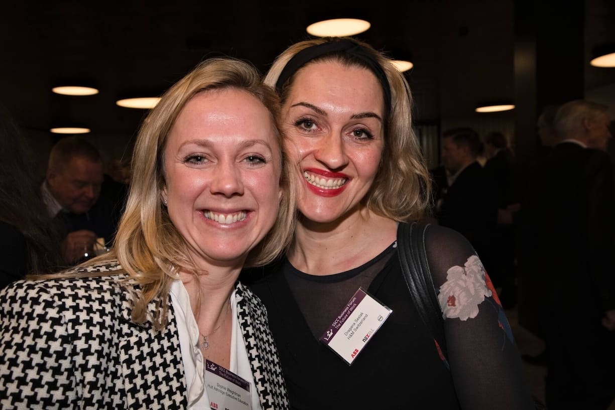 Sophie Weightman, Hult Ashridge Executive Education;Dragana Seslak, H&M Switzerland
