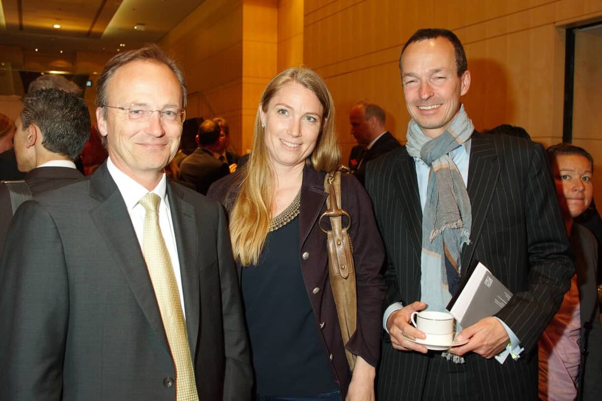 Markus R. Neuhaus, VR-Präsident, PwC Schweiz; Sandra Thoma, Dr. med., exersuisse Das gesunde Krafttraining; Oliver Bertschinger, Regional Director Europe, Switzerland Global Enterprise