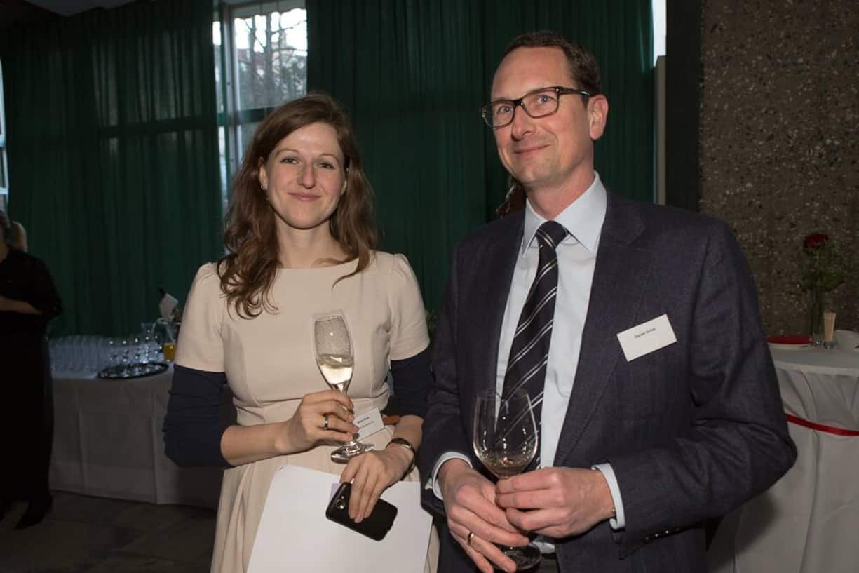 Sina Pries, Burson-Marsteller AG; Daniel Schär, Rechtsanwalt