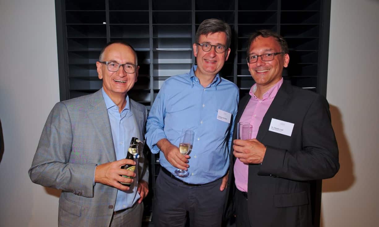 Guido Schilling,
Christian Schindler, Die Mobiliar;
Claudio Lupi, Associate Partner, Heads! GmbH & Co.