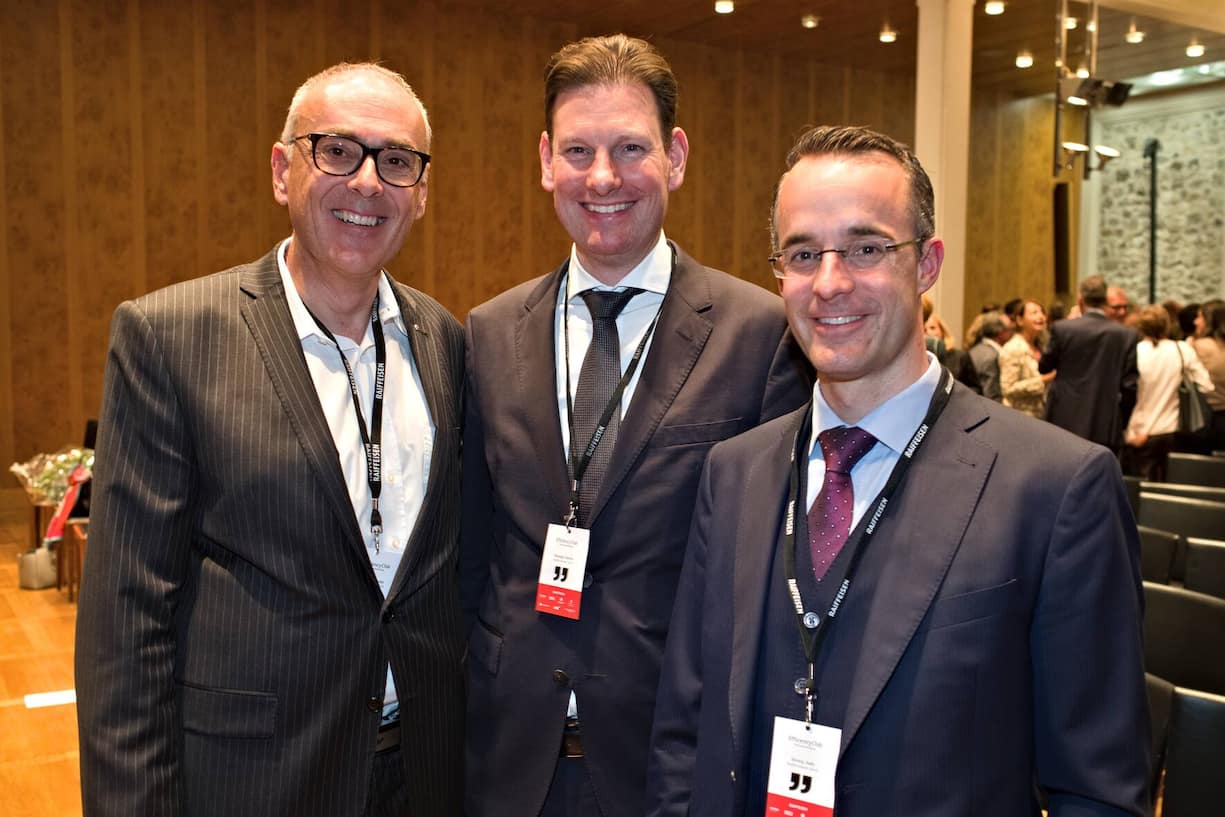 Martin Spycher, Raiffeisenbank ZÃ¼rich;Patrick Perroud, Raiffeisenbank ZÃ¼rich;Andy Dervey, Raiffeisenbank ZÃ¼rich