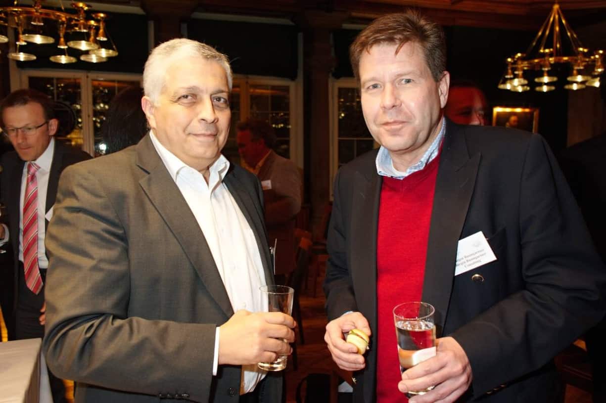 Raafat Morcos, CEO, Morcos International; Jürgen Baumgartner, Jürgen Baumgartner Consulting.