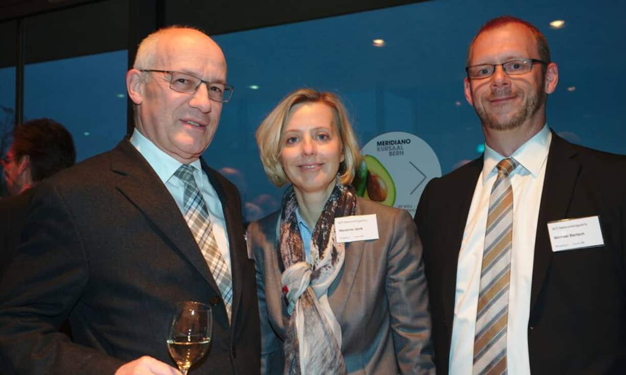 Ivo Maritz, Leiter Information & Communications Technology, BKW Energie AG;
Marianne Janik, Country General Manager, Microsoft Schweiz GmbH;
Michael Bartsch, security advisor, T-Systems AG