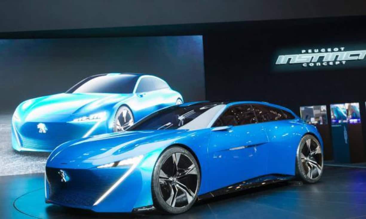 Ein aufregendes Konzept gibt es auch beim Peugeot Instinct.