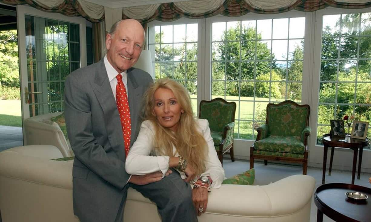 Renata Jacobs (Vermögen: 5,1 Milliarden Euro): Die Matriarchin des Schoggischmelzers Barry Callebaut ist Schweizerin von Geburt. Auf dem Foto ist sie mit Ehemann Klaus Jacobs zu sehen, der seines Zeichen Kaffeeunternehmer ist.