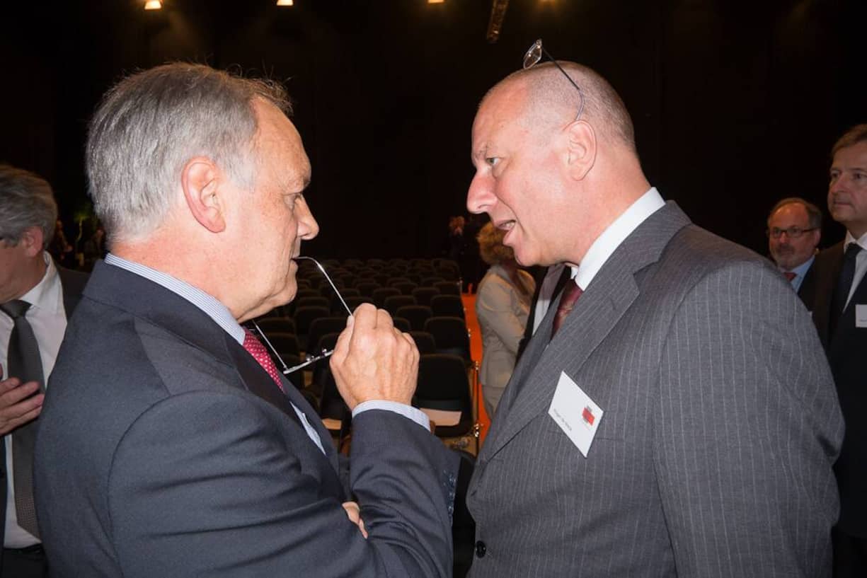 Bundesrat Johann-Niklaus Schneider-Ammann; Roger de Weck