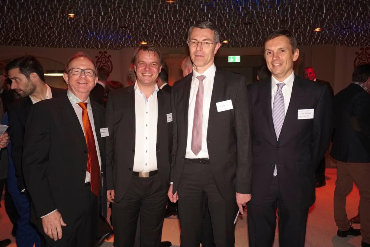 Andreas Wetter; Johan Andsjö, CEO, Orange Schweiz; Libor Voncina, CEO, Sunrise;  Timm Degenhardt, Chief Marketing Officer, Sunrise