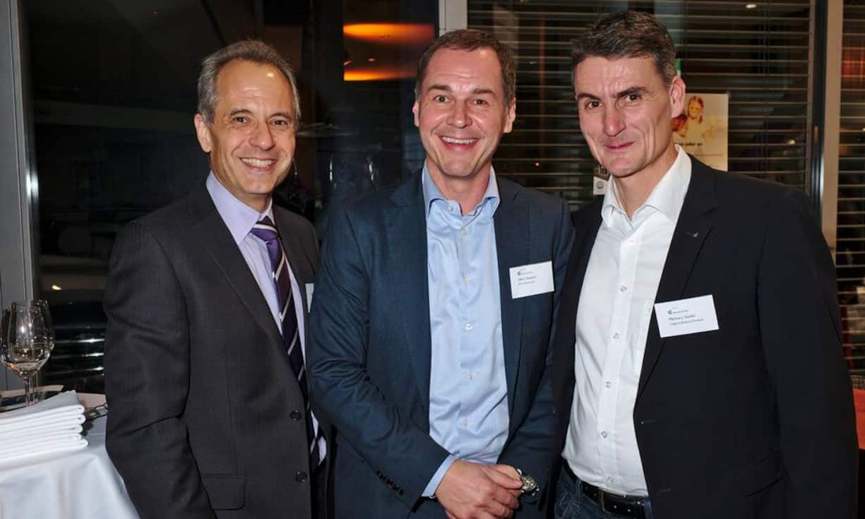 Luiz Reichenbach De Sousa, Consultant, Sustainability & Waste Management;
Valerij Stepanov, Strategic Account Manager, PTC (Schweiz) AG;
Markus Ganter, Innovation-Differentiation-Growth