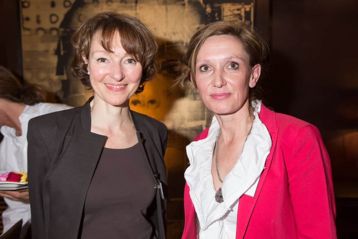 Patrizia Pesenti, Ringier AG; Karin Kofler, Moderatorin BILANZ