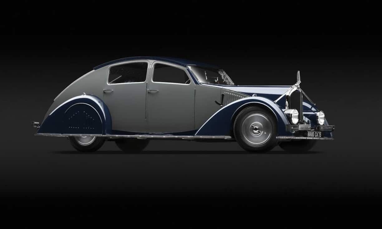 Die Ausstellung «Dream Cars: Innovative Design, Visionary Ideas» fokussiert auf den Wandel des Autos, vom reinen Nutzgegenstand zum Experimentierfeld für innovative Designs und Technologien. Etwa: der 1934 Voisin C-25 Aérodyne.Museum of High Art/Michael Furman