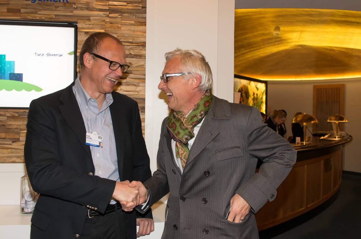 Fred Kindle, Clayton, Dubilier & Rice LLP, UK; Urs Rohner, VRP Credit Suisse