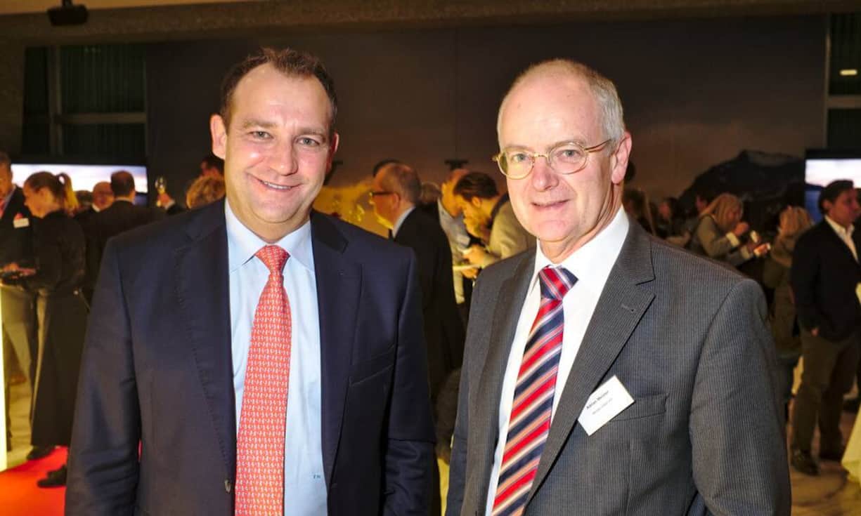 Thomas Matter, Nationalrat SVP;
Adrian Meister, Inhaber, Meister Juwelier AG