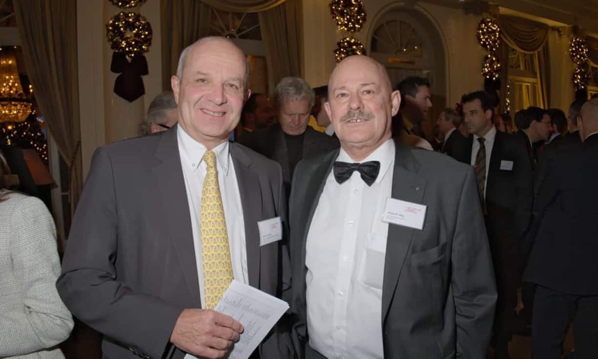 Martin Naville, CEO, Swiss American Chamber of Commerce; 
Robert P. Hilty, rph management gmbh