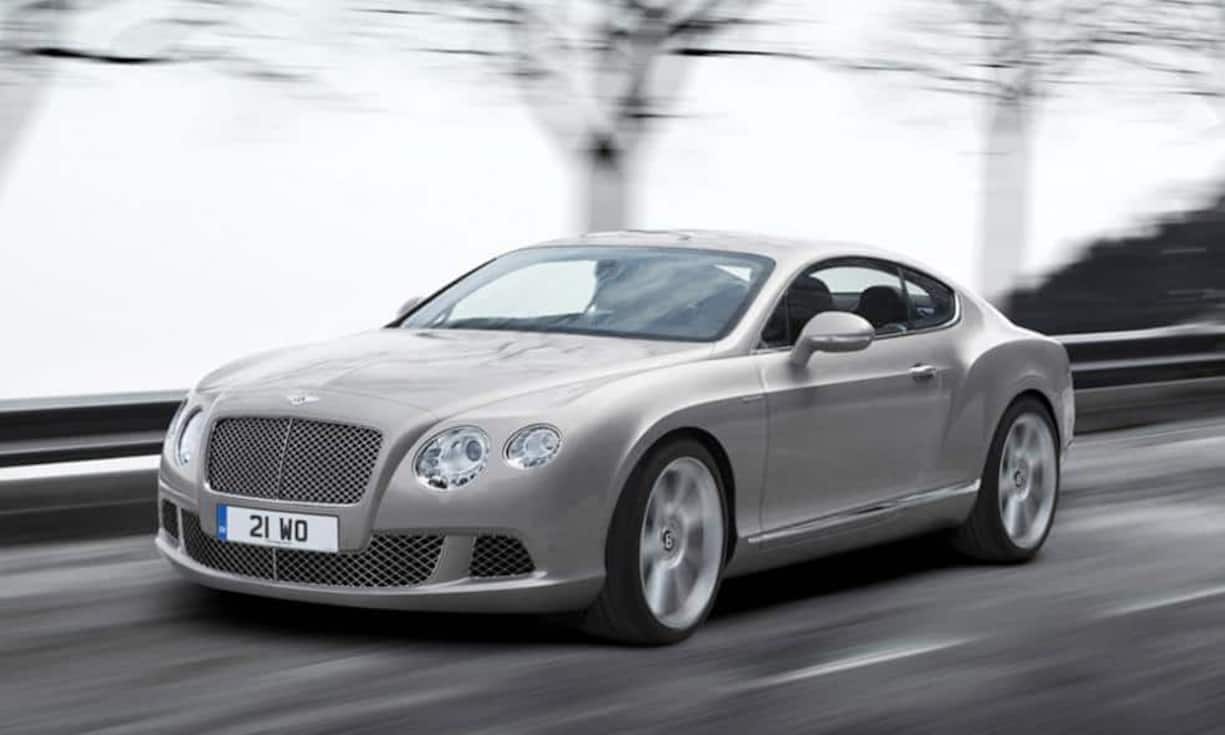 Auf Platz vier mit 151 verkauften der Bentley Continental GT. (Vorjahr 155)