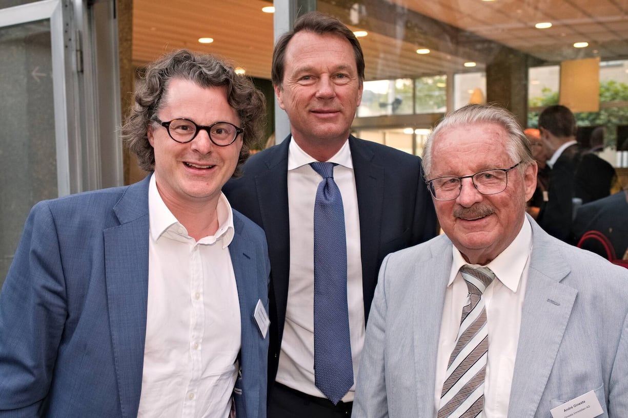 Claude Ginesta, Ginesta Immobilien AG; Dirk Schütz, André Ginesta, Ginesta Immobilien AG