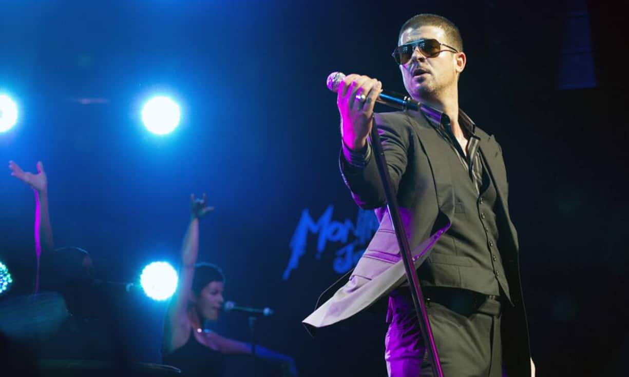 R'n'B-Shootingstar Robin Thicke: Der US-Sänger hat sich mittlerweile zu einem Must der aktuellen US-Szene rund um R&B, Soul und Pop entwickelt.