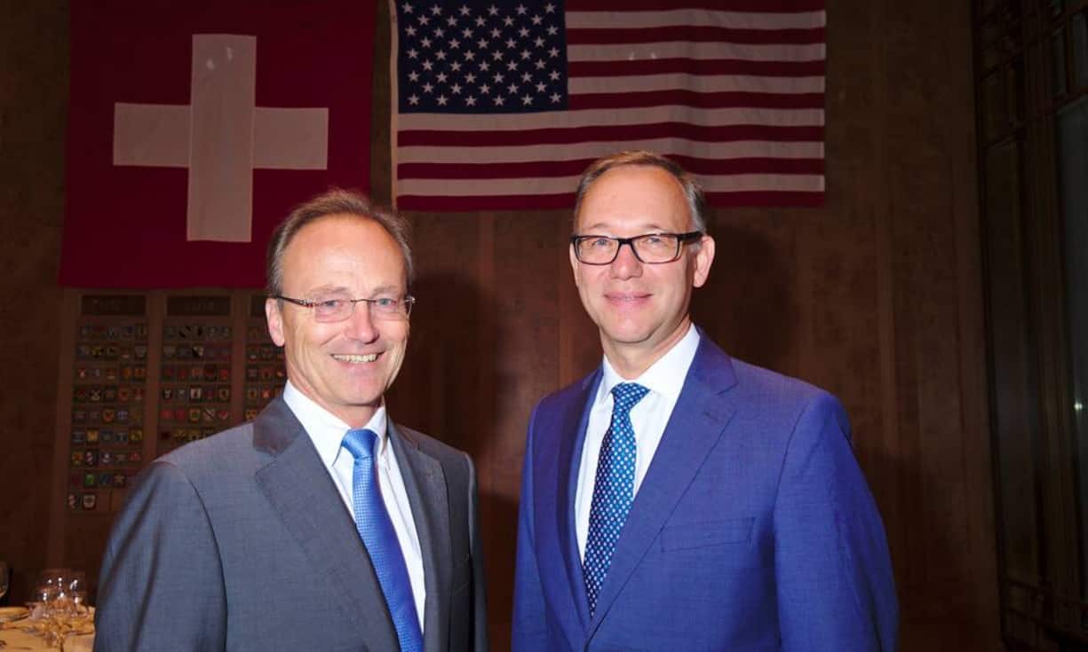 Markus R. Neuhaus, Chairman of the Board of Directors, PwC AG;
Detlef Trefzger, CEO International, Kühne + Nagel AG