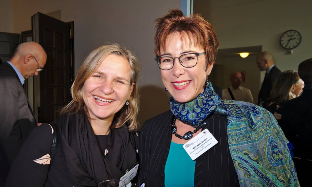 Karin Grundböck, Programmleitung Transformation, SBB AG;
Katharina Büeler, CEO, Axas AG - Unternehmensberatung & Informatik