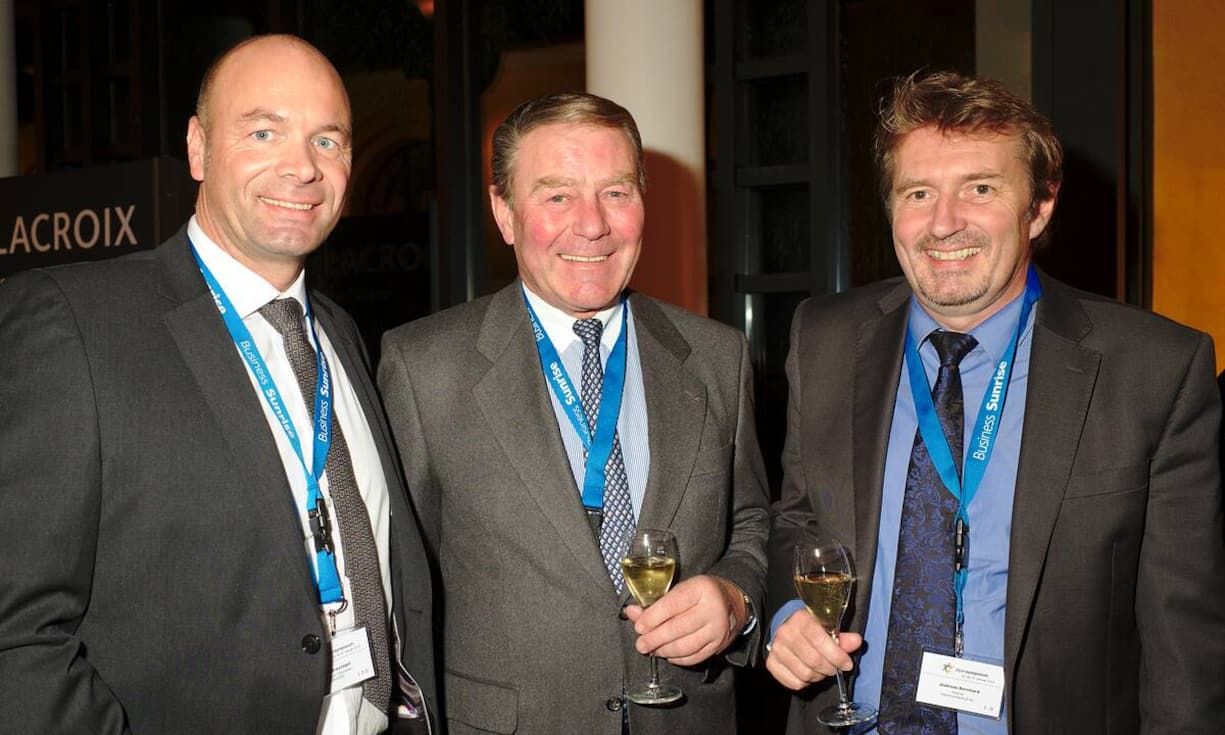 Alfred Braunagel, Leiter Region Interlaken, Berner Kantonalbank;
Ernst Vögeli, Vizegemeindepräsident, Unterseen;
Andreas Bernhard, Partner, Intertreuhand.gf AG