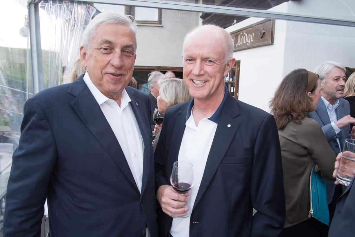 Helmi Beerli, Unternehmer; John Webster, australischer Privatier