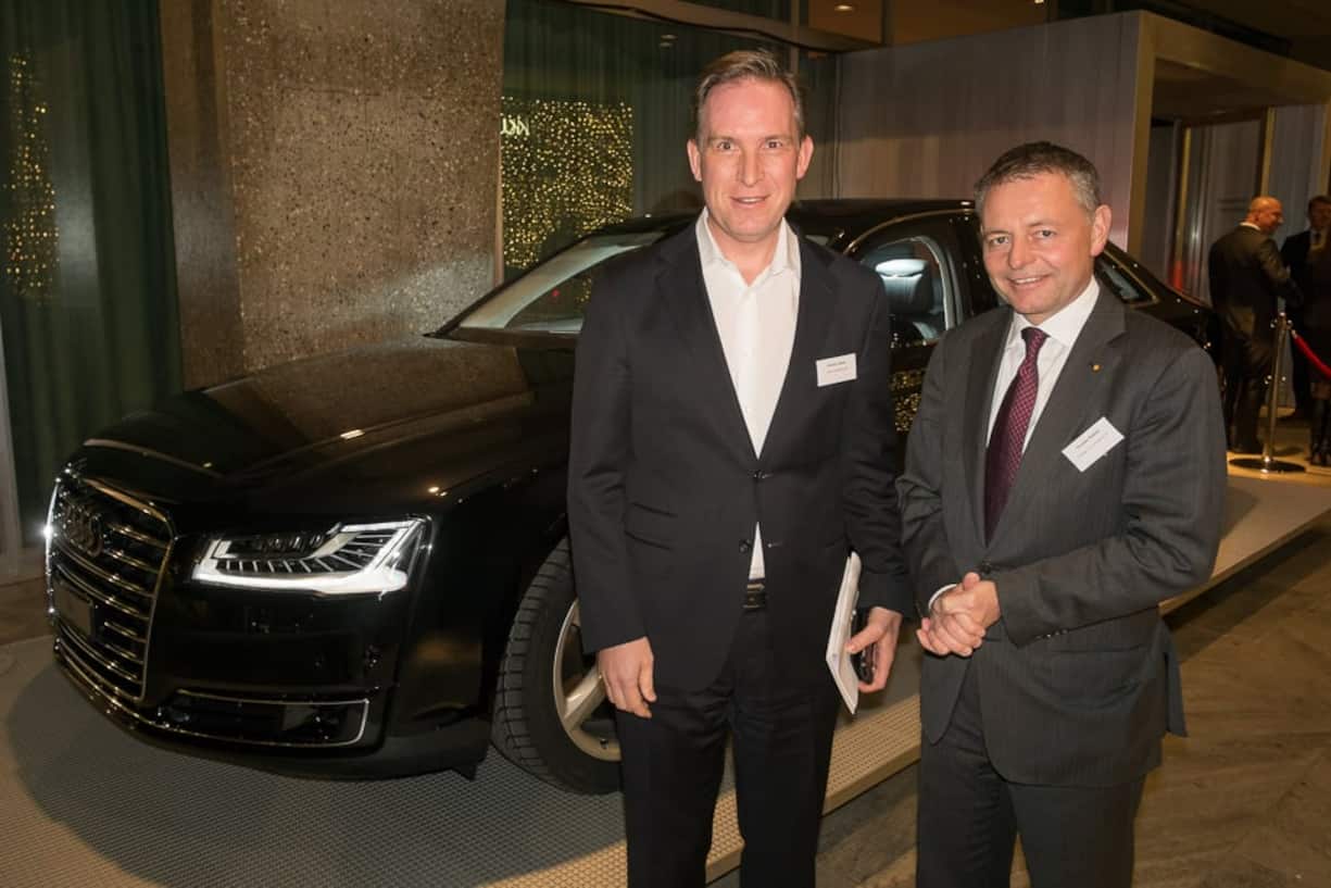 Roman Geiser, Farner Consulting AG; Thomas Sieber, Orange Communications SA