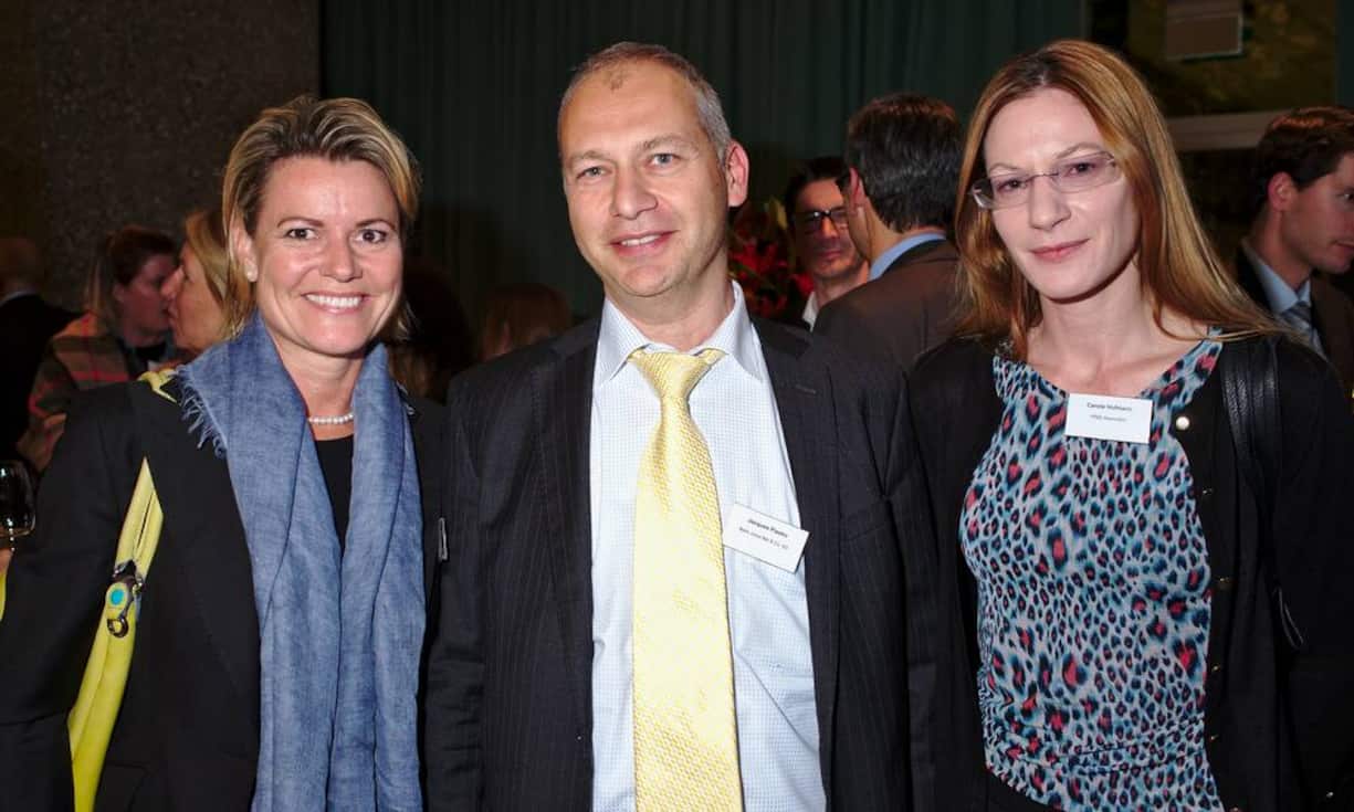 Claudia Wohlfahrtstätter, Sinnovec;
Jacques Piasko, Bank Julius Bär & Co. AG;
Carole Hofmann, COO, ATF Group AG